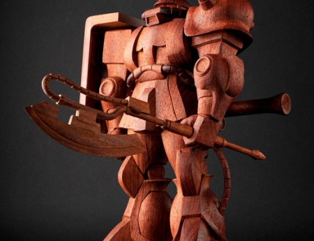 Awesome Wooden Zaku