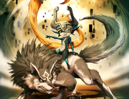 Wolf and Midna